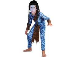 Disfraz de Niño DISFRAZZES Guerrero Azul (Talla: 7 a 9 años)