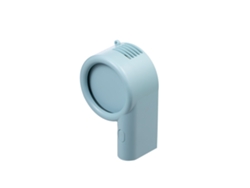Ventilador De Cuello Colgante Con Carga Usb, De Escritorio, Portátil, Pequeño, Azul Eléctrico*