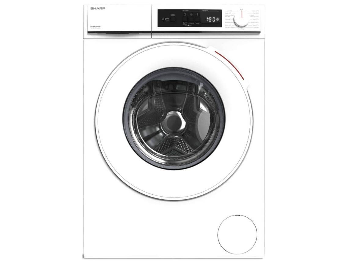 Lavadora ojo de buey 10kg 1400 rpm ESNFA014DWNA - SHARP