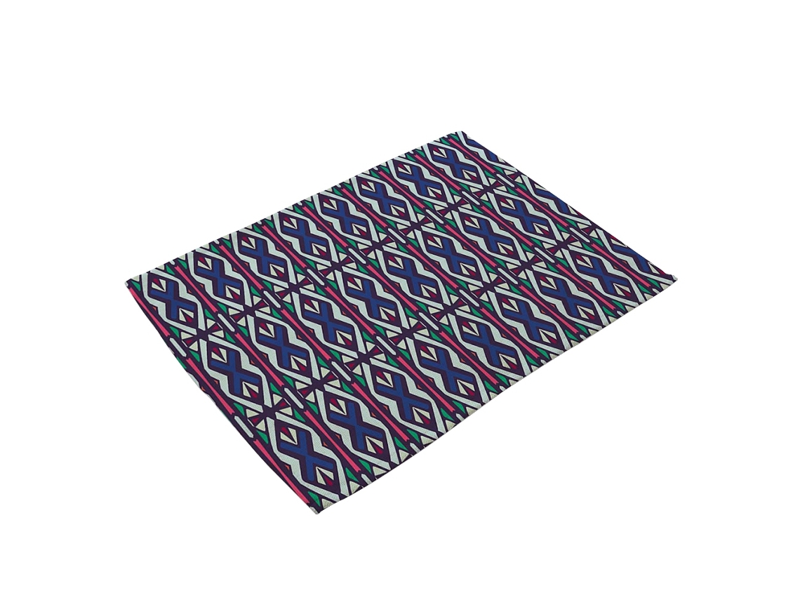 NEVEANCE Mantel para Mesa con Estampado Geométrico, Antideslizante, Aislamiento Térmico, para Cuenco, Plato, Tenedor (MG0041-7)