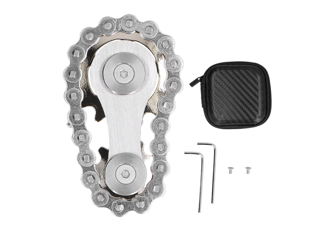 Juguete De Engranaje De Acero Inoxidable Para Tdah - Cadena De Bicicleta Con Eslabón
