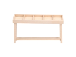 Estantería En Miniatura A Escala 1:12 Para Casa De Muñecas (accesorio De Madera Para Bricolaje)