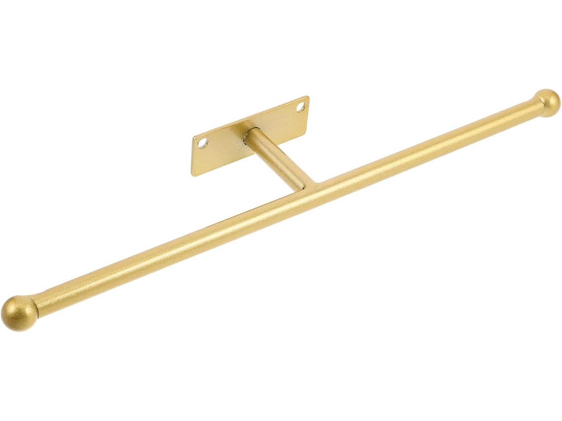 Organizador Joyas Hierro Dorado Montaje Pared Diseño Antideslizante Protección Seguridad Elegante Soporte