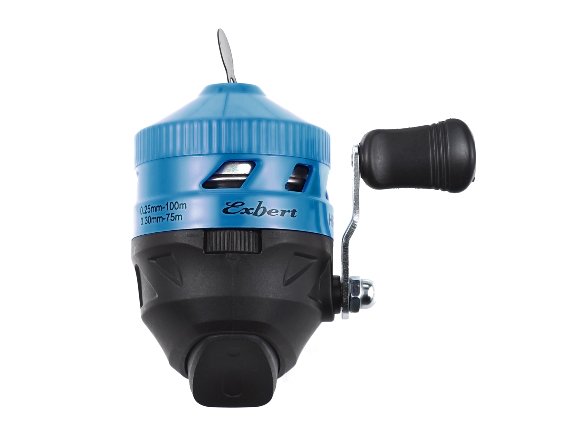 Carrete Spincast 3.4:1 Con Freno Suave, 6.6-8.8 Lbs, Preenrollado Para Uso Con La Mano Derecha.