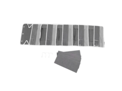 Mali organizador de Brinquedos Sobre a Porta 5 Camadas com Janela Pvc Hanging Door Storage Cinza