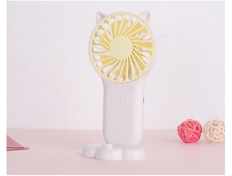 Mini Ventilador SLOWMOOSE Carga USB Blanco