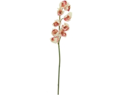 Planta Artificial EUROPALMS Cymbidium Branch (Rosa - 90 cm)