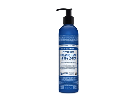 Loción Corporal Biológica DR. BRONNER'S Menta-pimenta (240 ml)