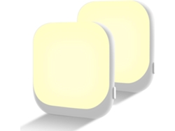 Luz Noturna Com Sensor De Movimento, 3 Níveis De Brilho (liga/desliga), Branco Quente 2700k pacote Com 2