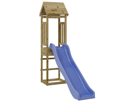 Parque Infantil De Exterior VIDAXL Marrón Madera
