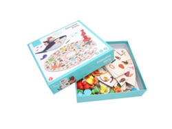 Rompecabezas Educativo De Madera Para Niños Con Letras Y Números, A Partir De 3 Años.