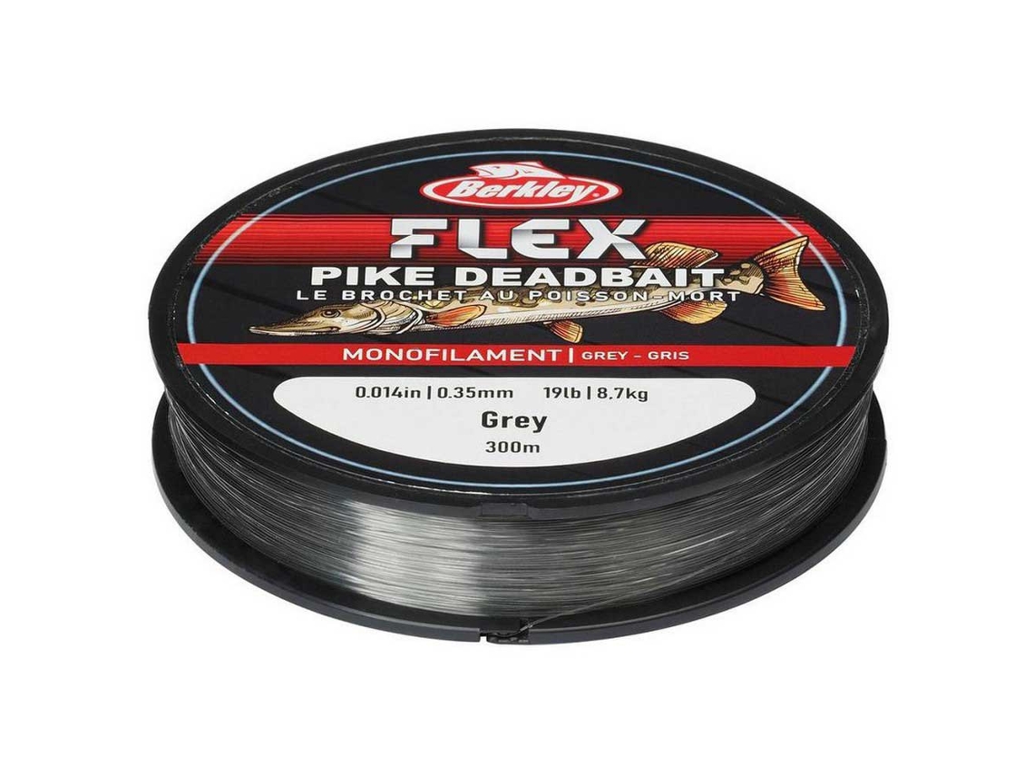 Monofilamento Flex Pike Deadbait 300 M Transparente 0.350 Mmberkley