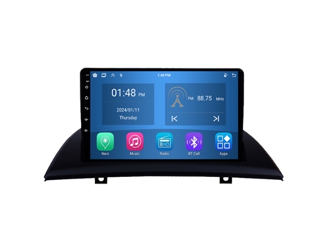 Autoradio 4GB RAM64GB ROM ROVERONE para BMW X3 E83 2003 - 2010 CarPlay Android Coche Radio Bluetooth Navegación