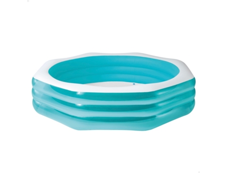 Piscina Hinchable Familiar Octogonal INTEX