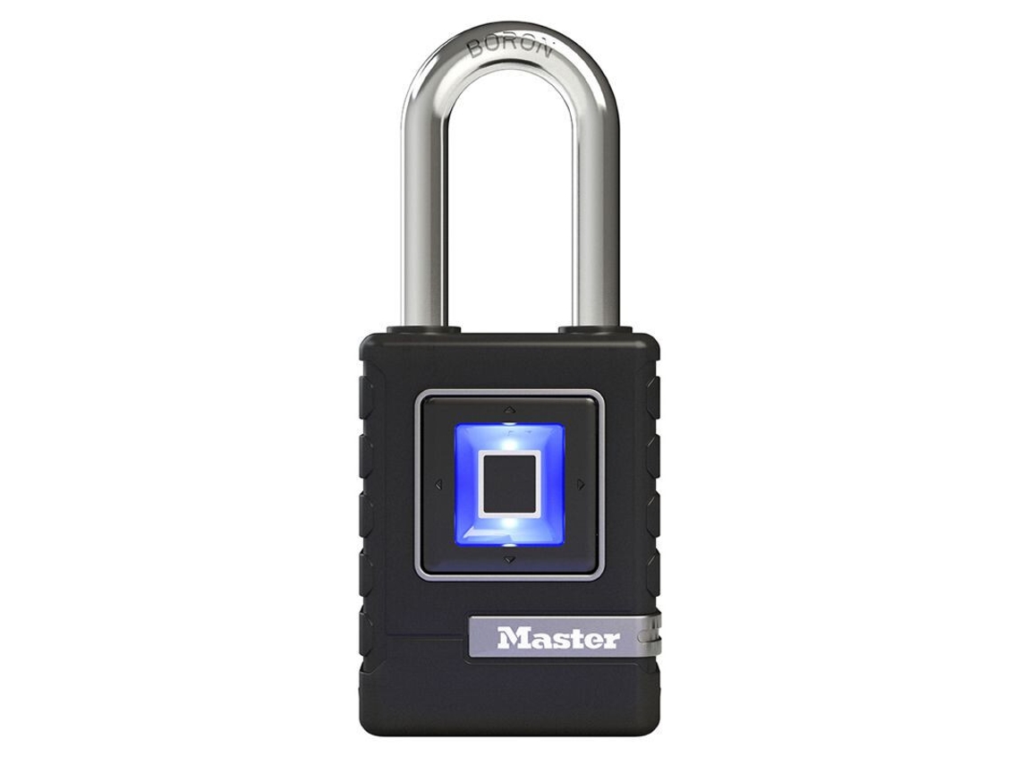 Candado antirrobo biométrico con 10 huellas dactilares, nivel de seguridad 8 Masterlock TU