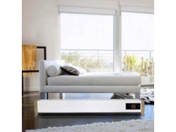 Sined Convector eléctrico de convección natural 2200W con mando a distancia, Blanco
