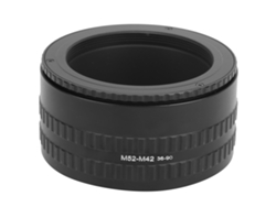 Adaptador De Tubo Helicoidal Ajustable M52-m42 36-90mm Para Lentes Macro Con Enfoque