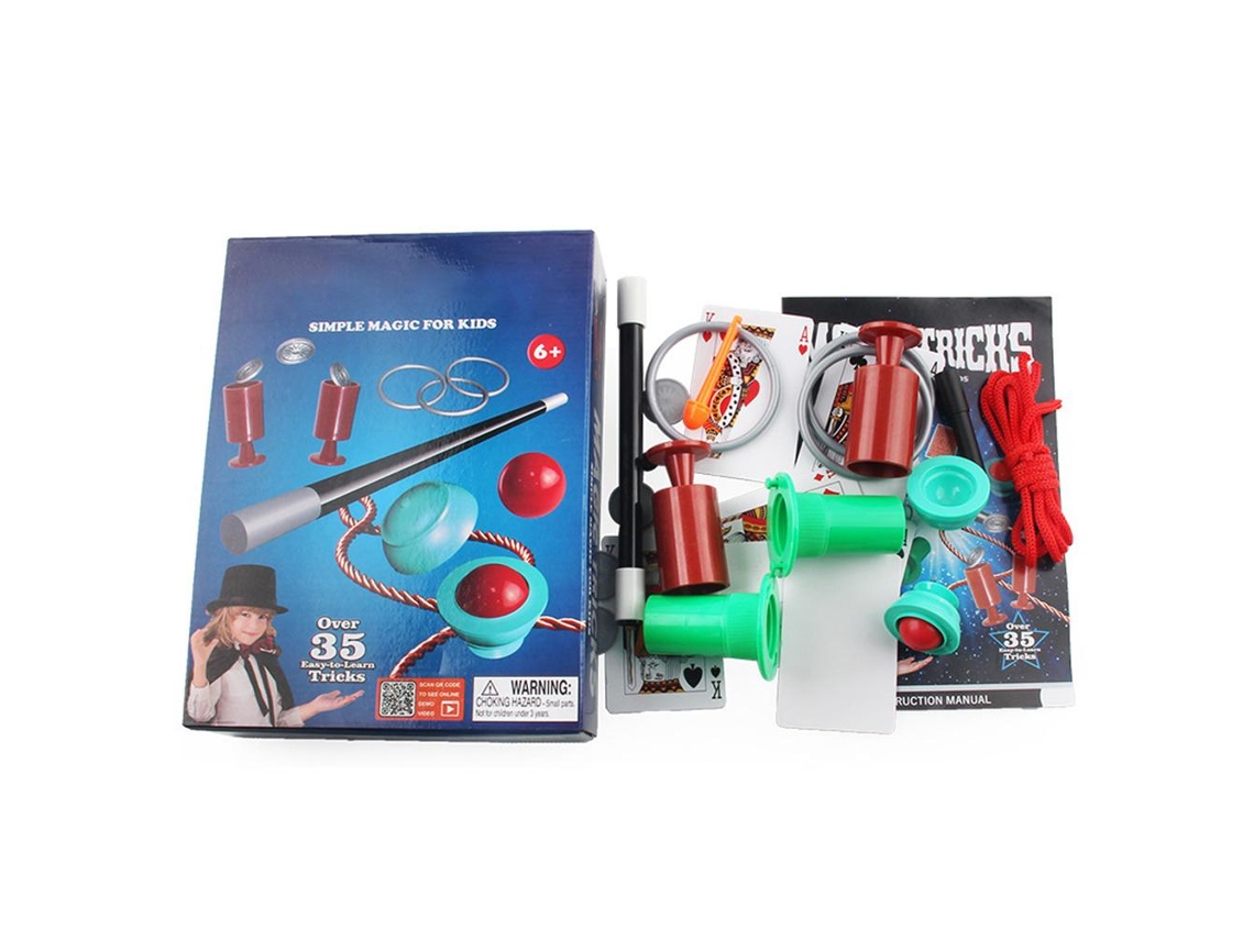 Set De Trucos De Magia Con Varita Para Niños - Juguetes De Navidad - Regalo Para Niños Y Niñas
