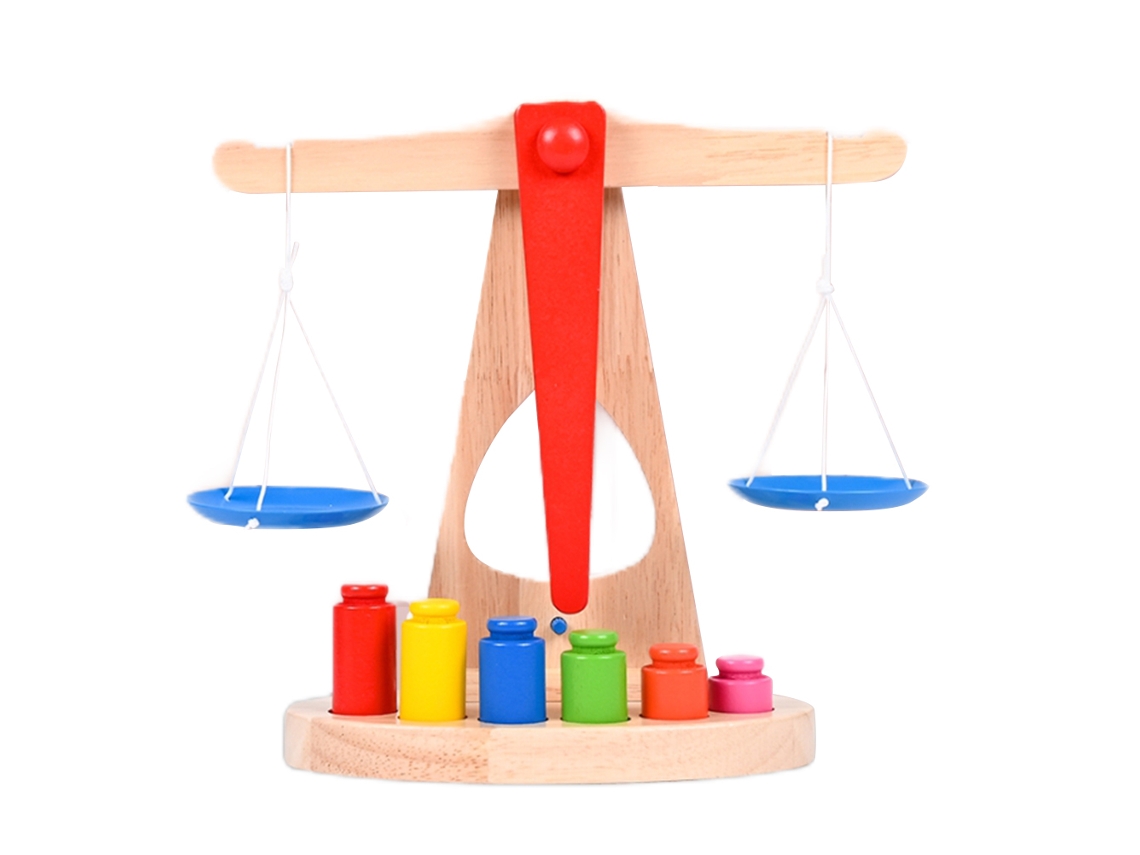 Juguete de equilibrio de madera 2026 para niños - Juguete educativo de matemáticas - Juguete de aprendizaje temprano - Regalo DIY