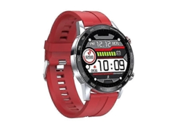 Smartwatch deportivo resistente al agua y con batería de larga duración, con monitorización de frecuencia cardíaca, sueño y salud Ly Ebike (rojo)