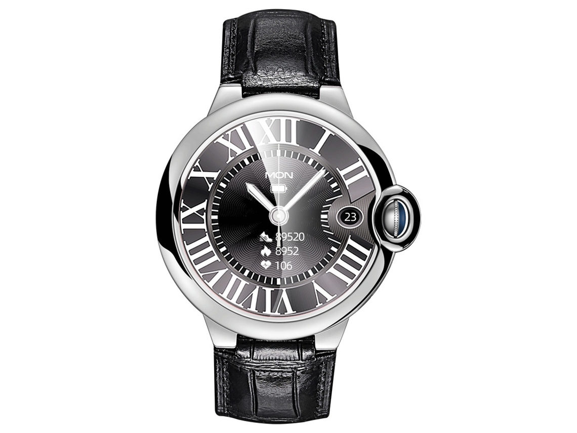 Smartwatch YIZHOOD TE643 Multifuncional Bluetooth Llamadas Impermeable Fitness Negro