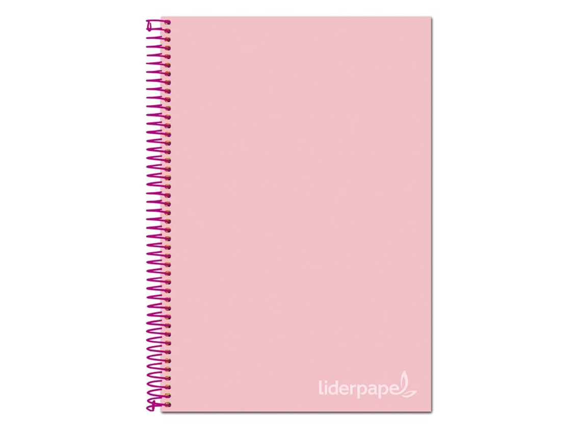 Cuaderno LIDERPAPEL Jolly Séries 75g/m² Rosa (A4)