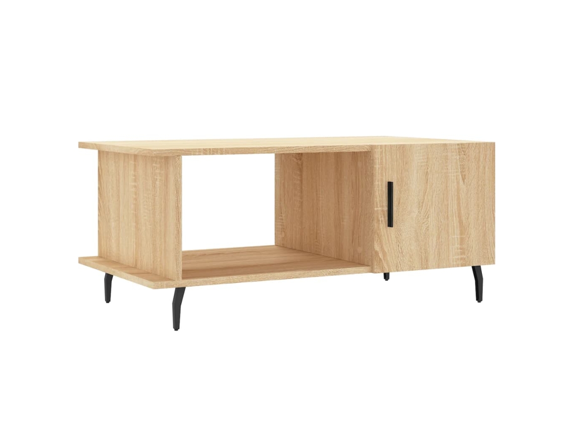 Maison Exclusive - Mesa De Centro Madera Contrachapada Roble Sonoma 90x50x40 Cm