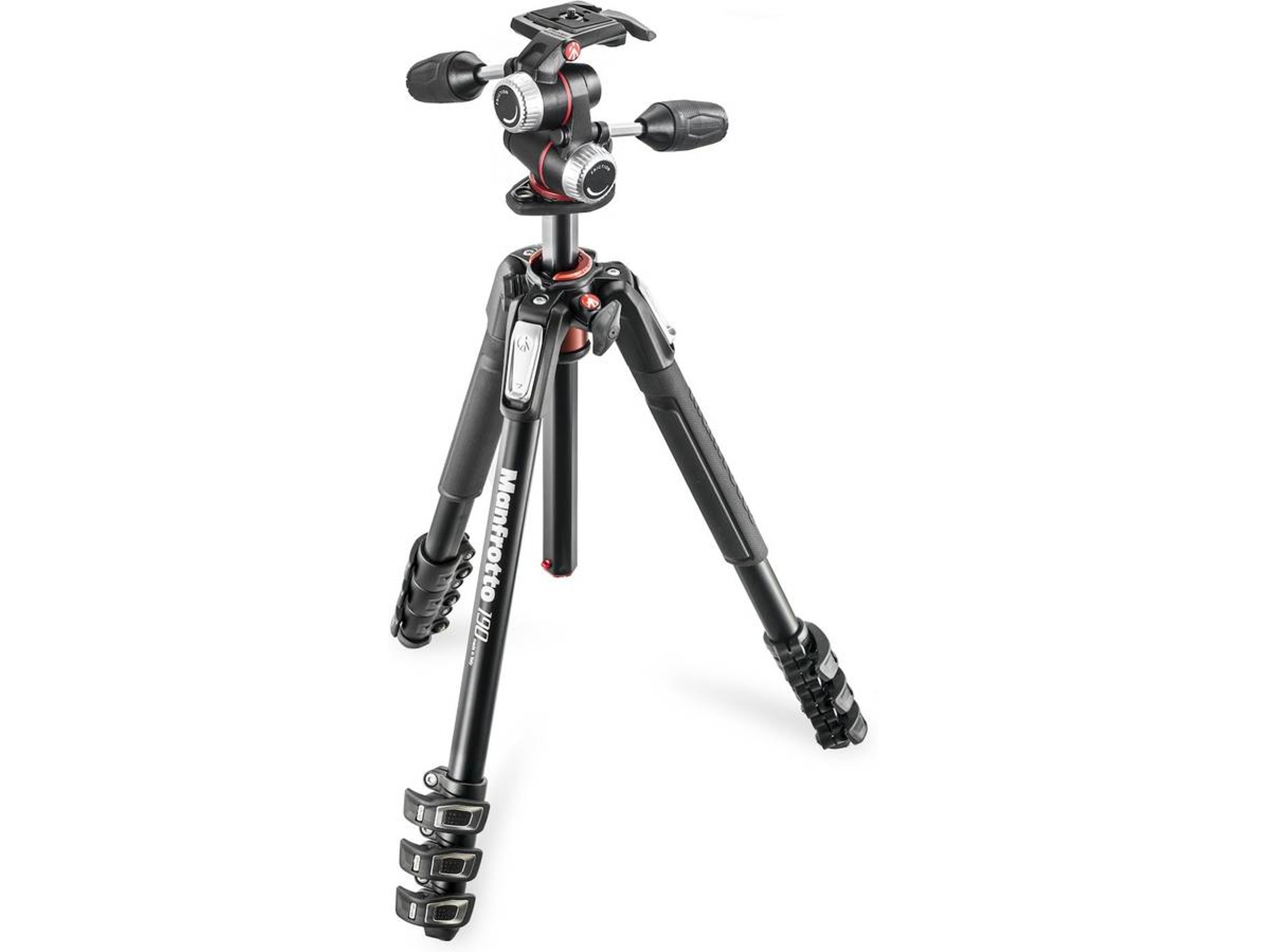 Trípode MANFROTTO MK190XPRO4-3W rótula 4 secciones y columna horizontal