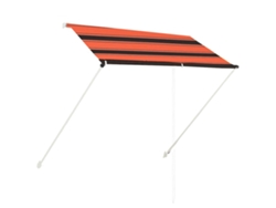 Maison Exclusive - Toldo Retráctil Naranja Y Marrón 200x150 Cm
