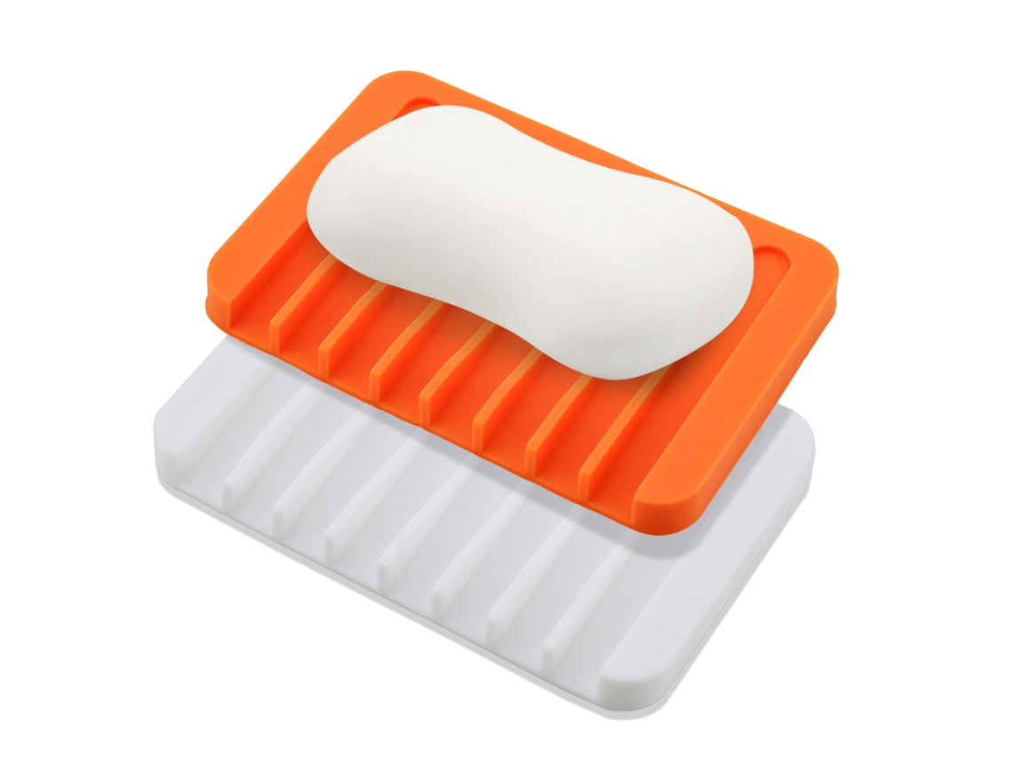Portajabón de silicona para baño o cocina Kofihety
