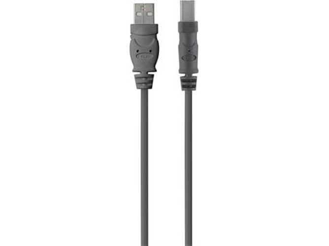 Cable USB BELKIN USB A/USB B 3 m Macho/Macho Gris