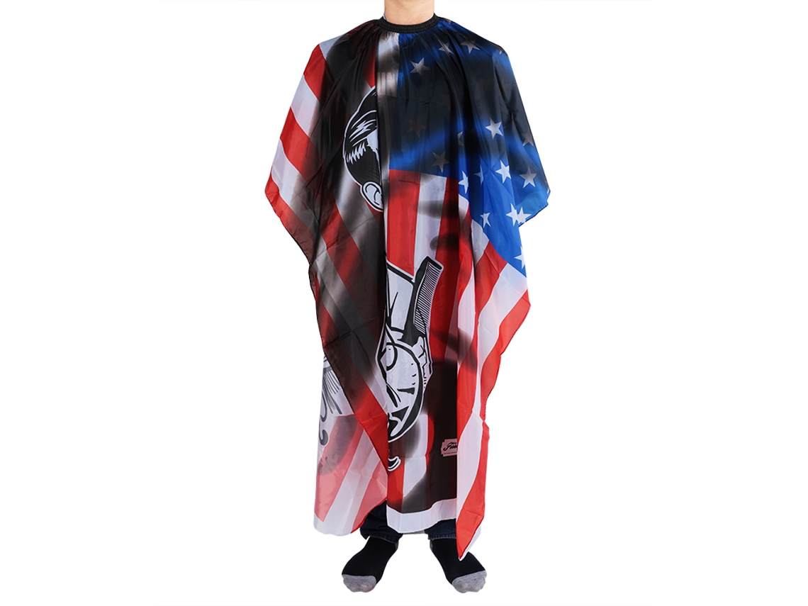 Manto Impermeable Para Peluquería Barbería Capa De Corte Apron De Peluquero Gown De Salón