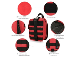 Botiquín De Primeros Auxilios Para Exteriores Con Mochila Molle, Bolsa De Supervivencia Médica Y Bolsa De Emergencia.