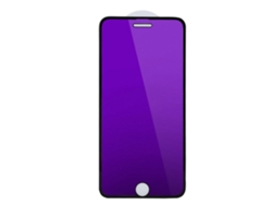 Protector De Pantalla De Vidrio Templado Para Iphone 6/7/8 Con Bordes Duros 3d De Cobertura Total, Luz Azul Negra