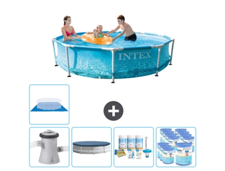 Piscina Tubular INTEX 28208GN-CB15 (4485 L - 305x76cm)
