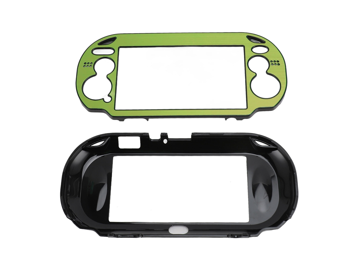 Estuche Rígido Para Ps Vita 1000, Estuche Protector De Aluminio, Ajuste Perfecto Para La Consola Psv 1000, Verde.