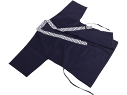 Chaqueta De Chef Japonesa Ciieeo Azul, Talla L, Kimono De Tela Resistente, Atuendo Profesional.