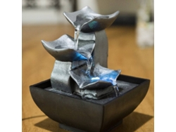 Fuente de Agua ZEN'LIGHT Boro (Negro - 13x13x17 cm - Resina)