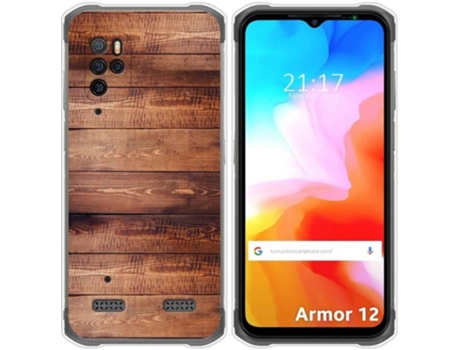 Carcasa Ulefone Armor 12 5G TUMUNDOSMARTPHONE Dibujos Madera 02 Multicolor