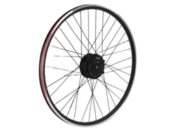 Kit de conversión para bicicleta eléctrica, motor sin escobillas, alto rendimiento de par, delantero