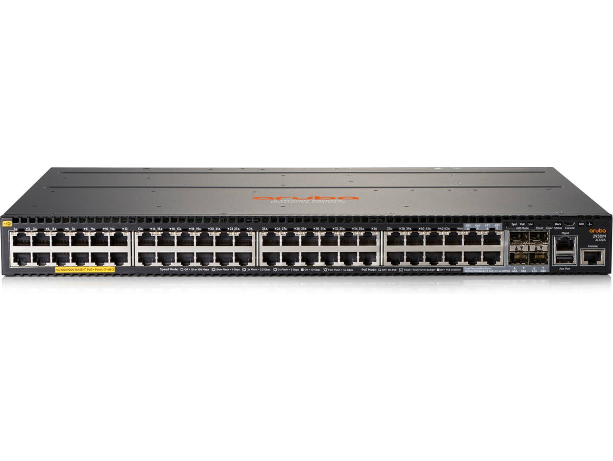 Switch HP Aruba 2930M 48G PoE+ 1-slot