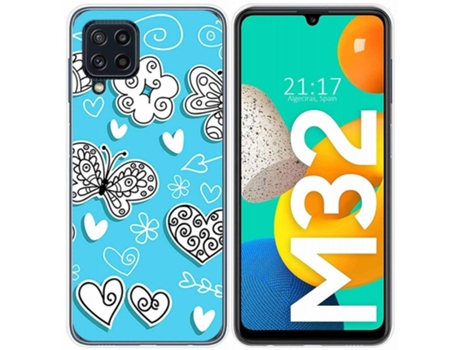 Carcasa Samsung Galaxy M32 TUMUNDOSMARTPHONE Dibujos Multicolor