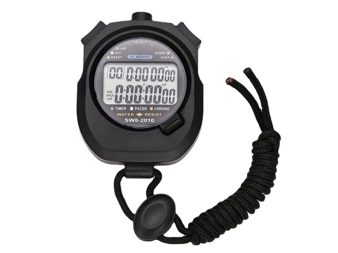 Cronómetro digital con pantalla grande