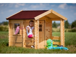 Caseta Infantil TIMBELA de Madera M501A (1,1 M² - 182 x 146 x 145 cm)