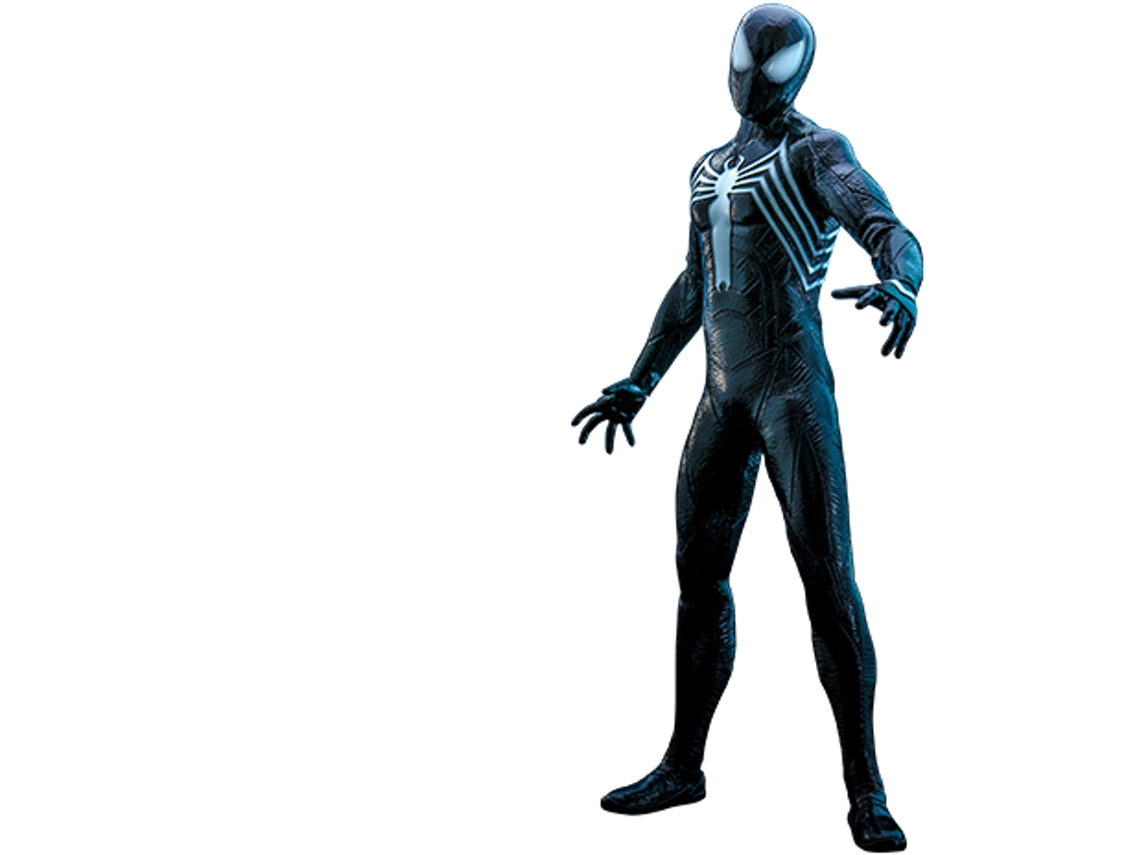 Figura Hot Toys VGM56B - Marvels Spider Man 2 - Peter Parker Black Suit Deluxe Version