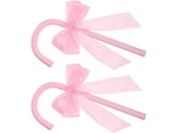De 2 Bastones De Nudo Rosas Ligeros, Accesorios Para Disfraces De Cosplay Y Fiestas De Disfraces.