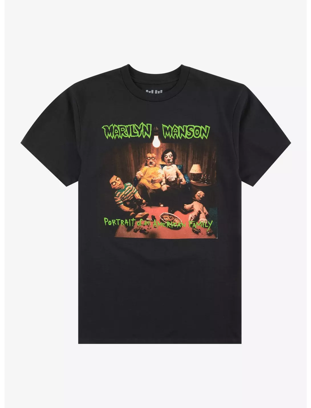 Camiseta unisex para adultos de Marilyn Manson y American Family, talla XXL, ROCKINSTONE