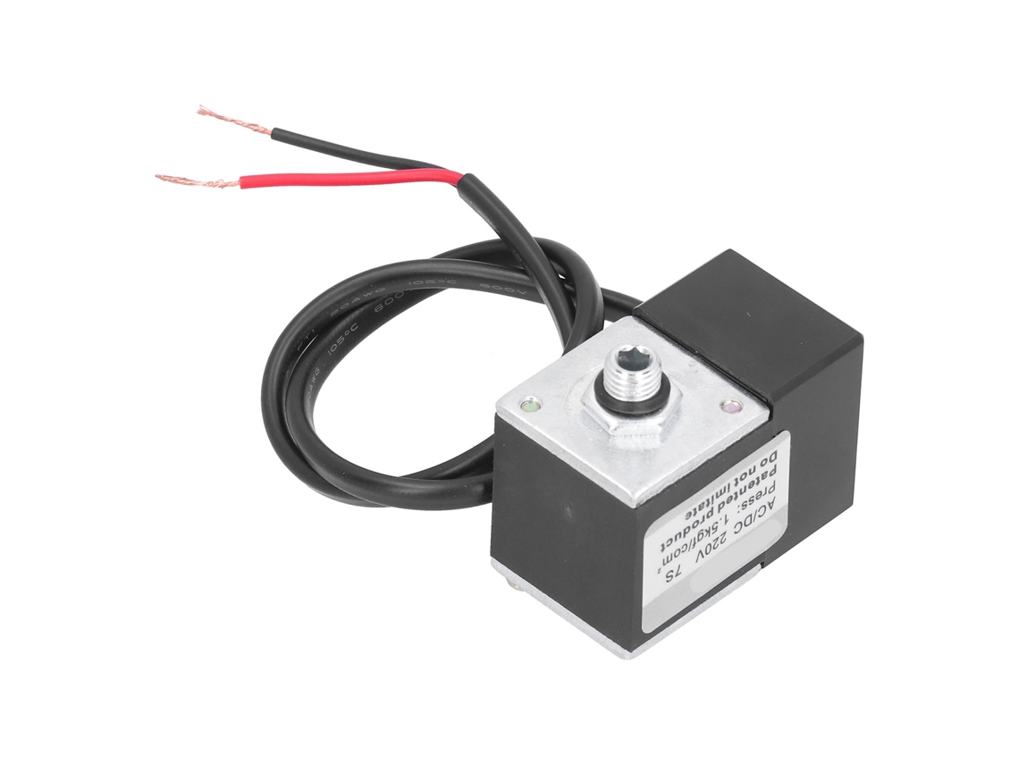 Válvula Solenoide Eléctrica De Latón Con Retardo Para Accesorios De Bombas De Compresores De Aire Ca/cc De 220 V