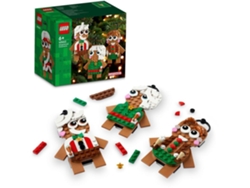 LEGO Ornamentos de Bolacha de Gengibre – Set de Construção de Decoração de Natal para Crianças 40642
