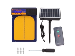 Puertas automáticas para gallinas con sensor de luz y control remoto, gallineros de aluminio con energía solar, puertas para granjas domésticas,